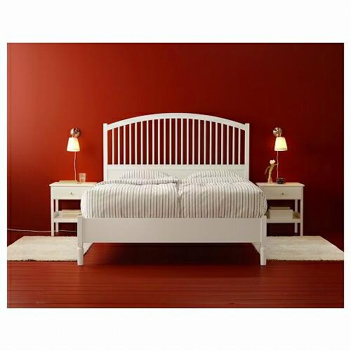 IKEA TYSSEDAL サイドテーブル 51x40 cm ティッセダール イケア IKEA ベッドサイドテーブル ホワイト 51x40cm m60357474