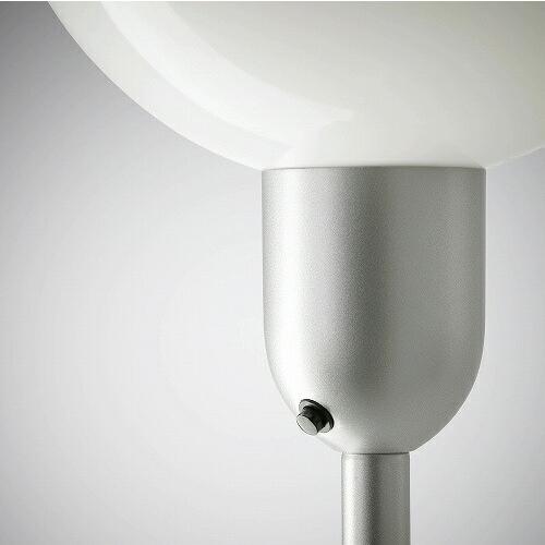 イケア（IKEA） フロアアップライト シルバーカラー ホワイト 白