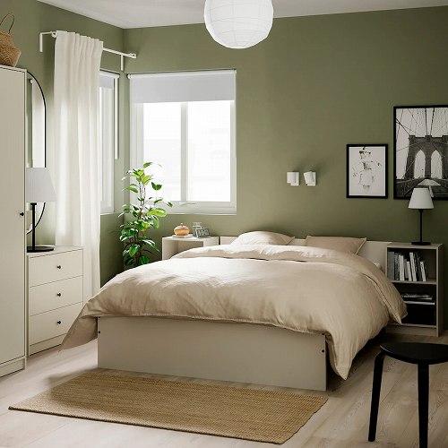 イケア（IKEA） チェスト（引き出し×3） ライトベージュ 69x67cm