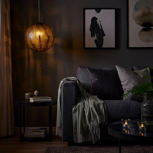 イケア（IKEA） ペンダントランプ ブラック 35cm m60531746 IKEA PS 