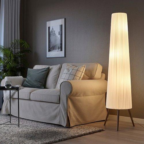 イケア（IKEA） フロアランプ ビーチ ホワイト m60541533 OKENSAND