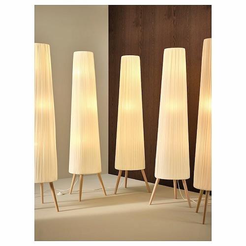 イケア（IKEA） フロアランプ ビーチ ホワイト m60541533 OKENSAND