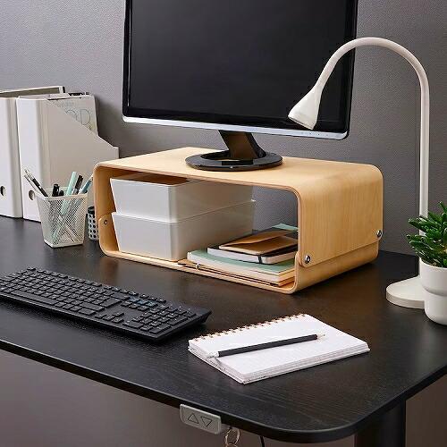 イケア（IKEA） ノートパソコン モニター用スタンド バーチ 52x26cm