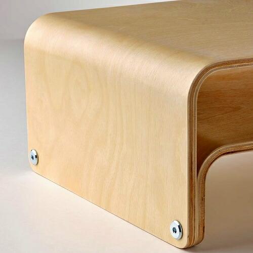 IKEA イケア ノートパソコン モニター用スタンド バーチ 52x26cm m60541566 VATTENKAR ヴァッテンカール