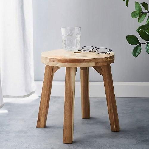 IKEA イケア スツール アカシア材 30cm m60543037 SKOGSTA スコグスタ 