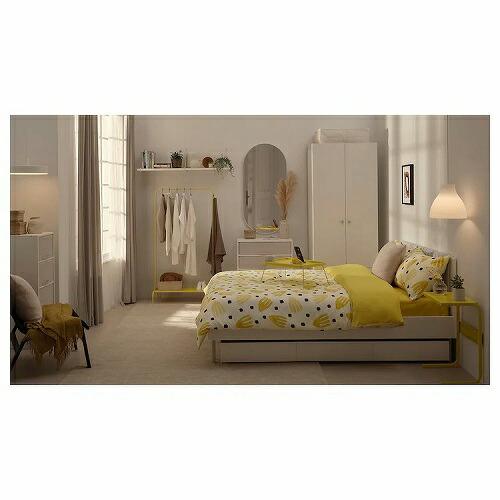 イケア（IKEA） ベッド下収納ボックス ホワイト 63x62cm m60556039 