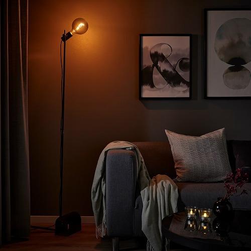 イケア（IKEA） フロアランプ ブラック m60556497 HARSLINGA