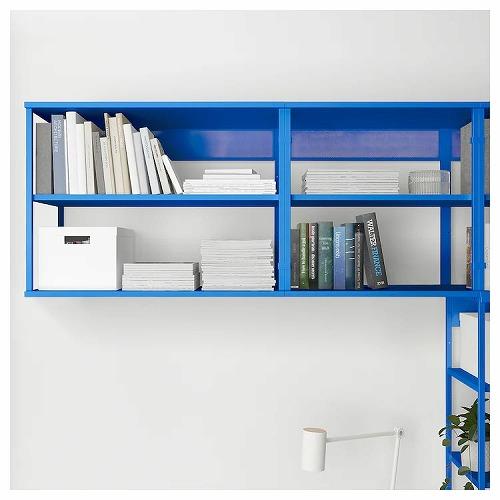 IKEA イケア オープンシェルフユニット ブルー 60x40x60cm m60566222 