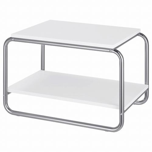 イケア（IKEA） サイドテーブル ホワイト 71x50cm m60570827 BAGGBODA