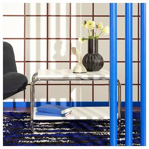 イケア（IKEA） サイドテーブル ホワイト 71x50cm m60570827 BAGGBODA