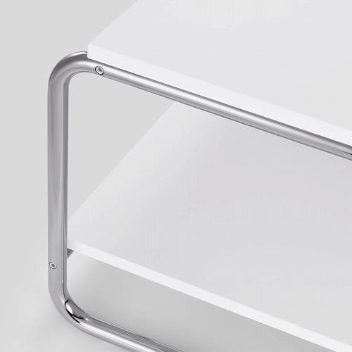 イケア（IKEA） サイドテーブル ホワイト 71x50cm m60570827 BAGGBODA