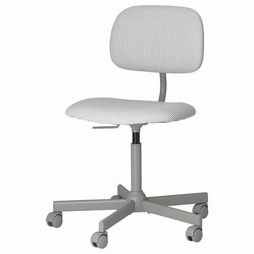イケア（IKEA） 回転チェア クロヴスタ ホワイト グレー m60573270 