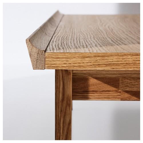 イケア（IKEA） グッタネ サイドテーブル オーク 58x39cm m60587719
