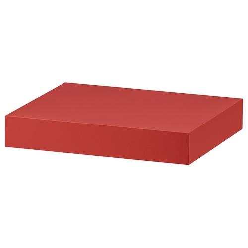イケア（IKEA） ウォールシェルフ レッド 30x26cm m60595559 LACK