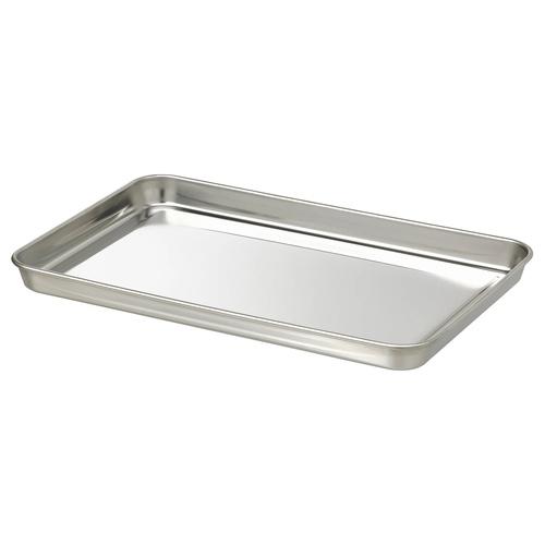 mi　　　IKEA トレービー イケア（IKEA） サービングトレイ ステンレススチール 30x20cm