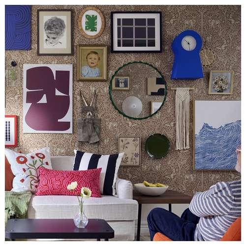 IKEA　 鏡　廃盤品 　YPPERLIG　 イッペルリグ 壁掛けミラー イケア（IKEA） ミラー ダークグリーン 60cm m60617924 DAGGKAPRIFOL