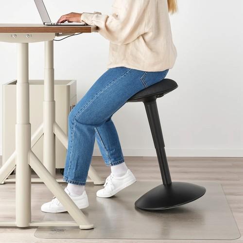 IKEA イケア スタンディングサポート  ブラック黒/ヴィースレ ダークグレー m70491896 NILSERIK ニルスエリク_4