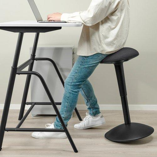 IKEA イケア スタンディングサポート  ブラック黒/ヴィースレ ダークグレー m70491896 NILSERIK ニルスエリク_5