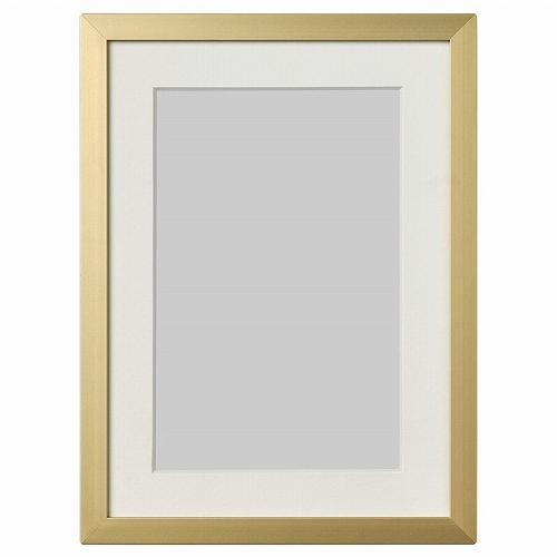 イケア（IKEA） フレーム ゴールドカラー 13x18cm m70518198 LOMVIKEN