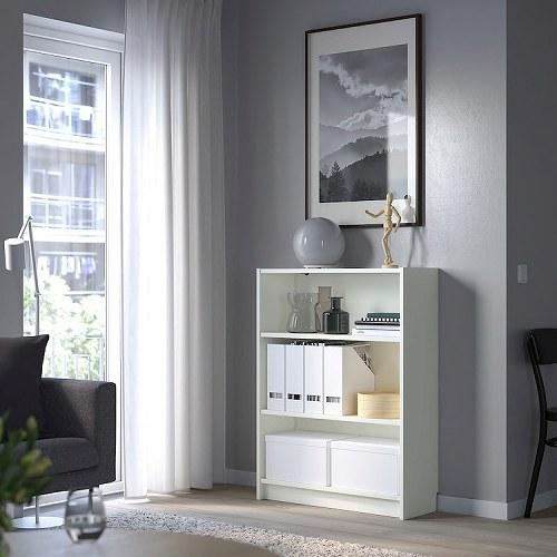IKEA BILLY ビリー 棚板、ホワイト、76x26cm ×4 イケア（IKEA） 本棚 ホワイト 白 80x28x106cm m70522044 BILLY ビリー