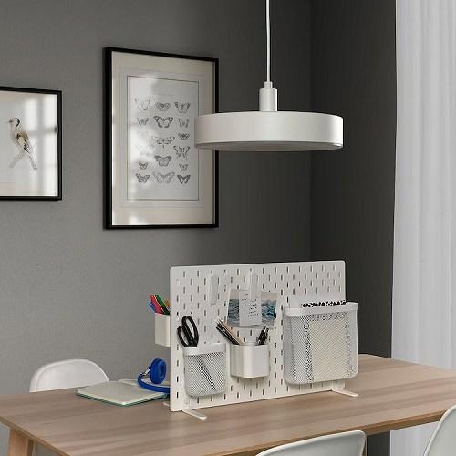 イケア（IKEA） 有孔ボード 自立タイプ ホワイト 56x37cm m70541575