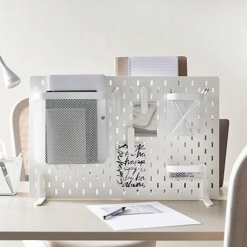イケア（IKEA） 有孔ボード 自立タイプ ホワイト 56x37cm m70541575