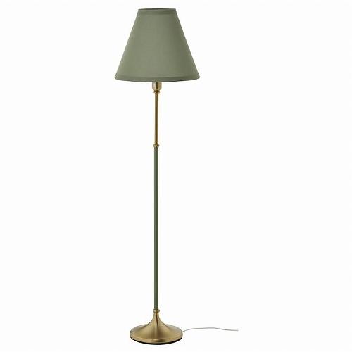【新品未開封】　IKEA イケア　フリィホイド　フロアランプ　真ちゅう イケア（IKEA） フロアランプ 真ちゅう グリーングレー m70543843