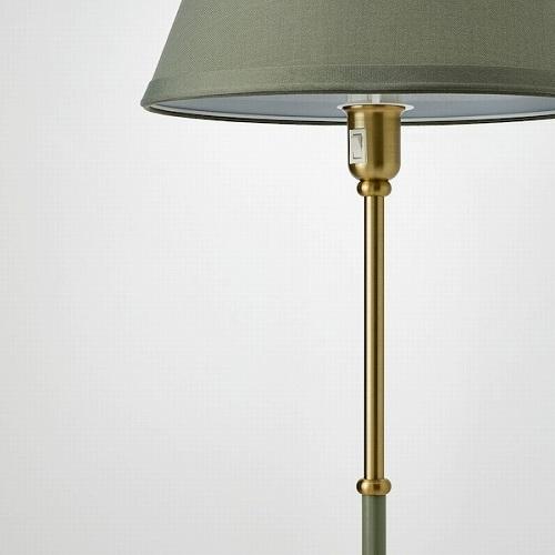【新品未開封】　IKEA イケア　フリィホイド　フロアランプ　真ちゅう イケア（IKEA） フロアランプ 真ちゅう グリーングレー m70543843