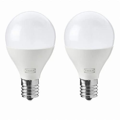イケア（IKEA） LED電球 E17 810ルーメン 調光可能 球形 オパール