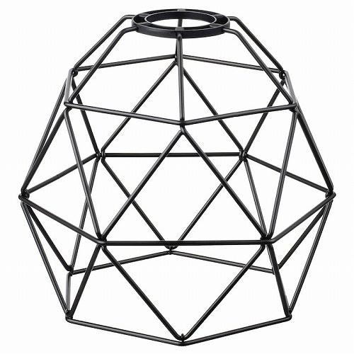 イケア（IKEA） ペンダントランプシェード ブラック 20cm m70579771