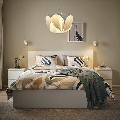 イケア（IKEA） ペンダントランプシェード ホワイト 50cm m70583495