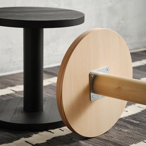 イケア（IKEA） ストックホルム サイドテーブル パイン材突き板