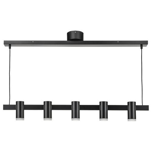 IKEA イケア　エコメルカリ便限定　クランサリ　ペンダントランプ イケア（IKEA） ペンダントランプ ランプ5個付き ブラック 113cm