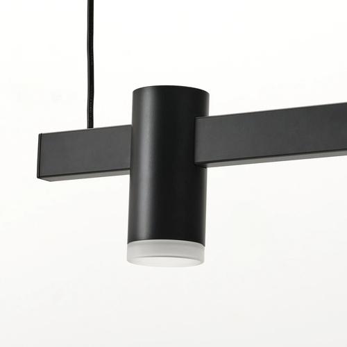 イケア（IKEA） ペンダントランプ ランプ5個付き ブラック 113cm