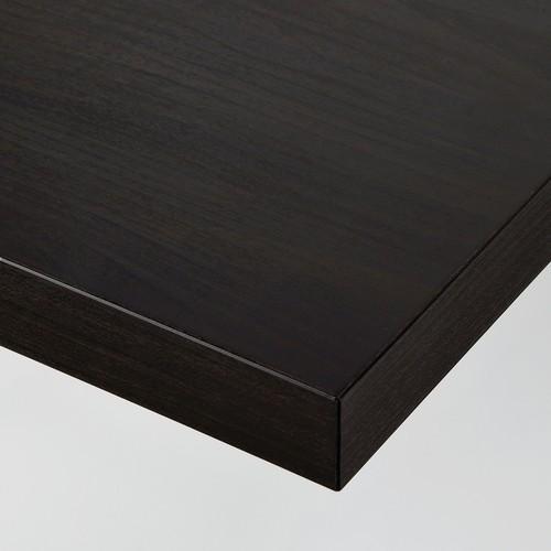 イケア（IKEA） 天板 ブラックブラウン 100×45cm m70596214 LINNMON