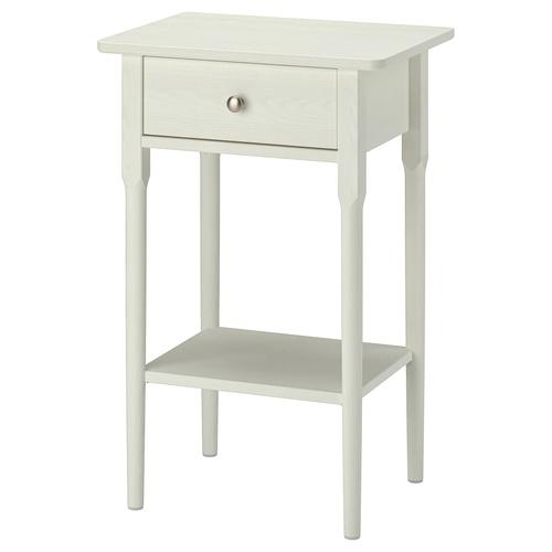 イケア（IKEA） ベッドサイドテーブル ホワイト 50x 37x76cm m70601606