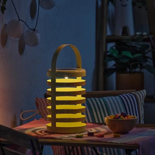 IKEA　アートイベント2021 LED テーブルランプ ライト イケア（IKEA） LEDデコレーションテーブルランプ 太陽電池式