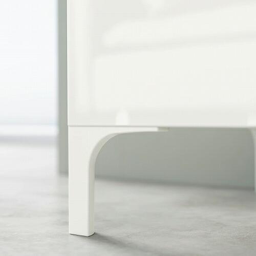 IKEA 2脚目 イケア（IKEA） 脚 ホワイト 2ピース m80293594 NANNARP ナンナルプ