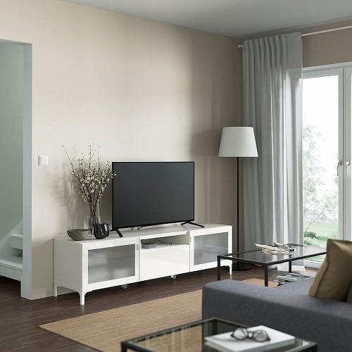 イケア（IKEA） 脚 ホワイト 2ピース m80293594 NANNARP ナンナルプ