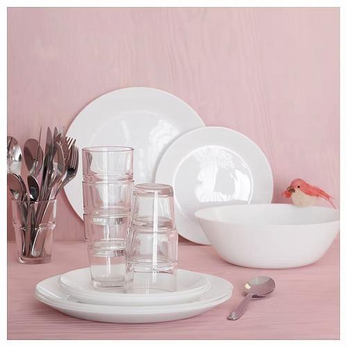 イケア（IKEA） カトラリー16点セット m80343004 MOPSIG モップシグ