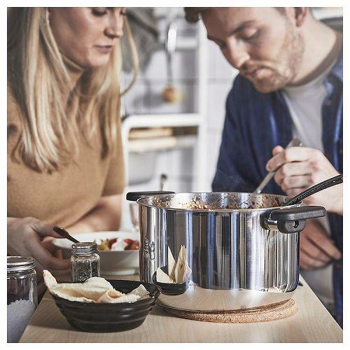 IKEA OUMBÄRLIG オウムベルリグ 両手鍋 ふた付 3L ３個セット IKEA イケア OUMBARLIG オウムベルリグ鍋 ふた付き(102.864.22