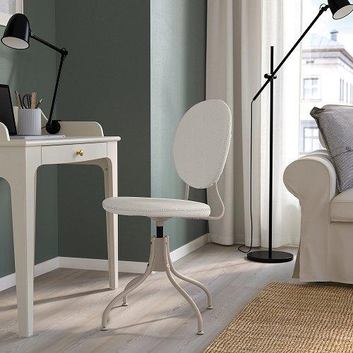 イケア IKEA 回転チェア イーデクッラ ベージュ m80481793