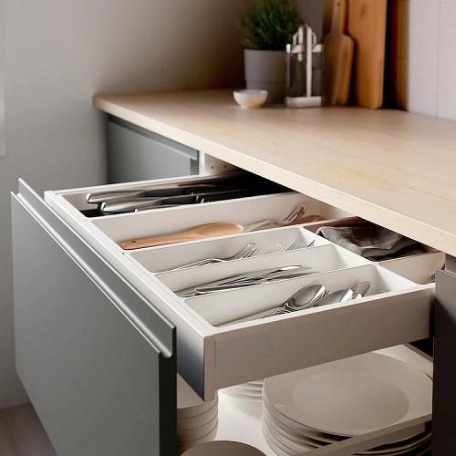 イケア（IKEA） キッチンツール用トレイ ホワイト白 20x50cm m80486413 