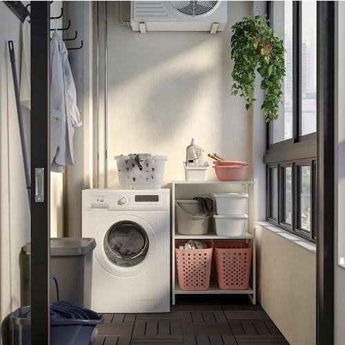 IKEA イケア 棚板 メタル 室内 屋外用 ホワイト白 57x40cm m80512167 JOSTEIN ヨースタイン | イケア | 02