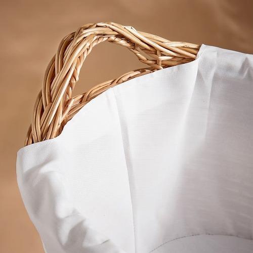 IKEA イケア ランドリーバスケット ハンドメイド バッコヤナギ 40L m80512619 TOLKNING トルクニング_3