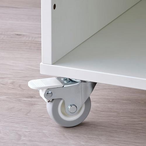 IKEA イケア ワゴン ホワイト グレーグリーン 54x33cm m80517004 OVNING オーヴニング カート_5