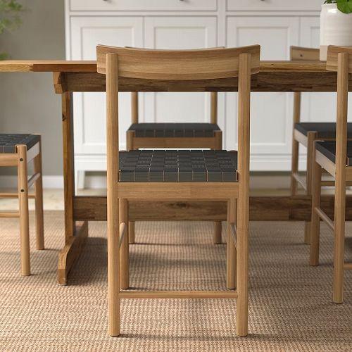 イケア（IKEA） チェア アカシア材 m80518070 NACKANAS ナッカンネース