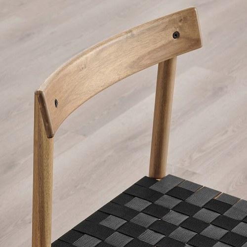 イケア（IKEA） チェア アカシア材 m80518070 NACKANAS ナッカンネース