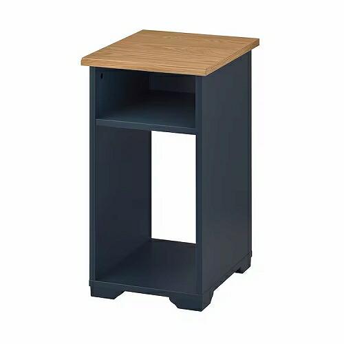 イケア（IKEA） サイドテーブル ブラックブルー 40x32cm m80531986