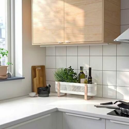 イケア（IKEA） デスクオーガナイザー ホワイト 白 50x16x17cm